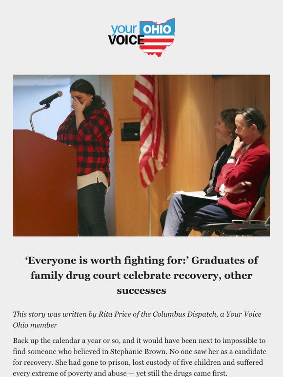 ‘Everyone is worth fighting for:’ Graduates of family drug court celebrate recovery, other successes