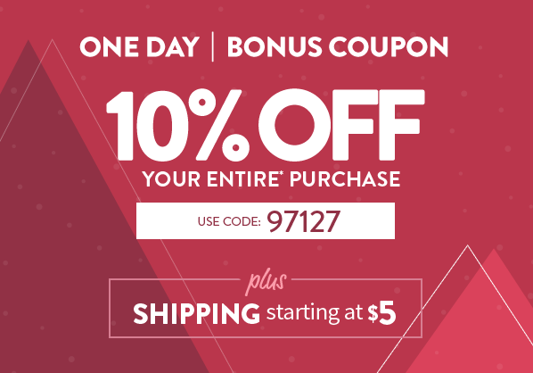 Extra 15% Bonus Coupon Plus Holiday Big Sale Up to 85% Off List, Bonus  Coupon & Free Shipping