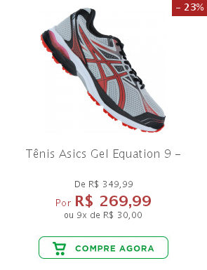 promoção de tenis asics feminino