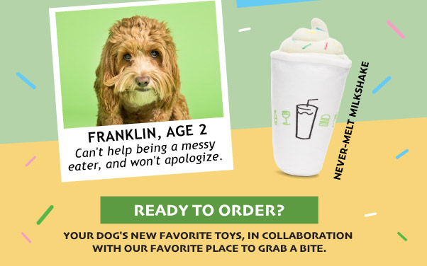 shake shack bark toys