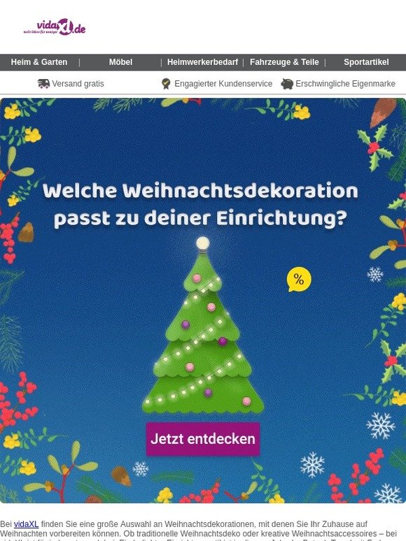 Holen Sie die Weihnachtsstimmung zu Ihnen nach Hause! 🎄 🎅