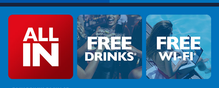 MSC Cruises GO ALL IN with Free Drinks & Free Wifi on Caribbean