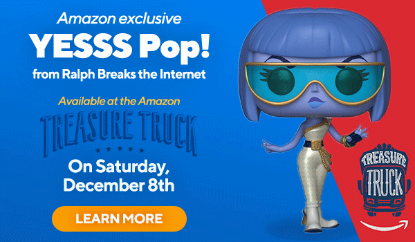 Amazon exclusive YESSS Pop! from Ralph Breaks the Internet