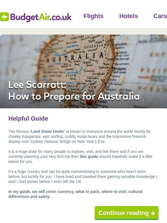 Things you have to know before going to Australia