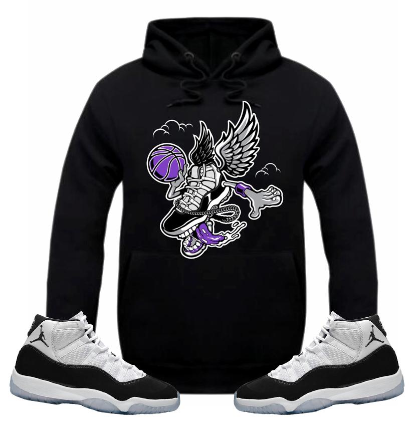 Jordan 11 best sale concord hoodie