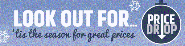 Look Out For Our Price Drops! Look Out For Our Price Drops!