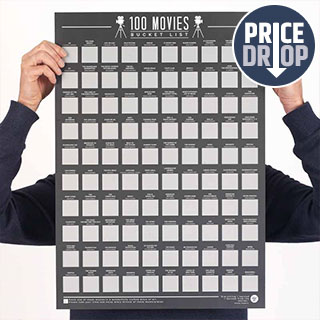 100 Movies Scratch Off Bucket List 100 Movies Scratch Off Bucket List
