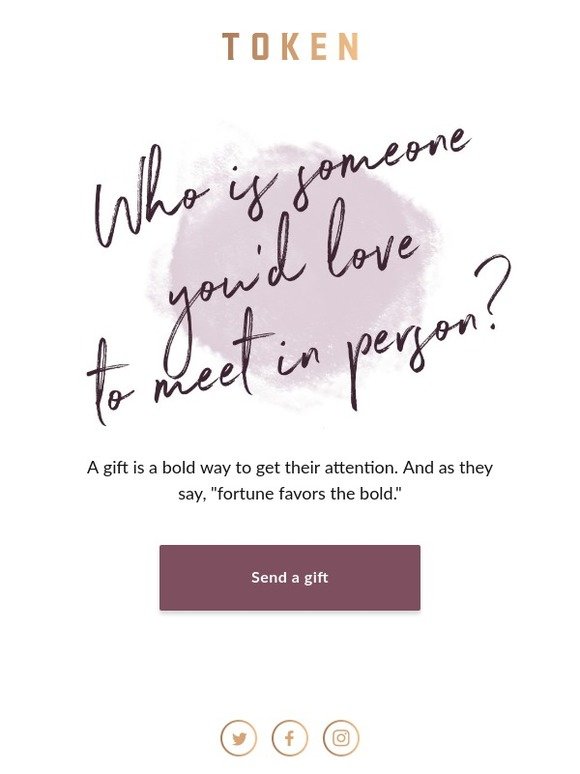 Did something great happen to someone in your life recently?