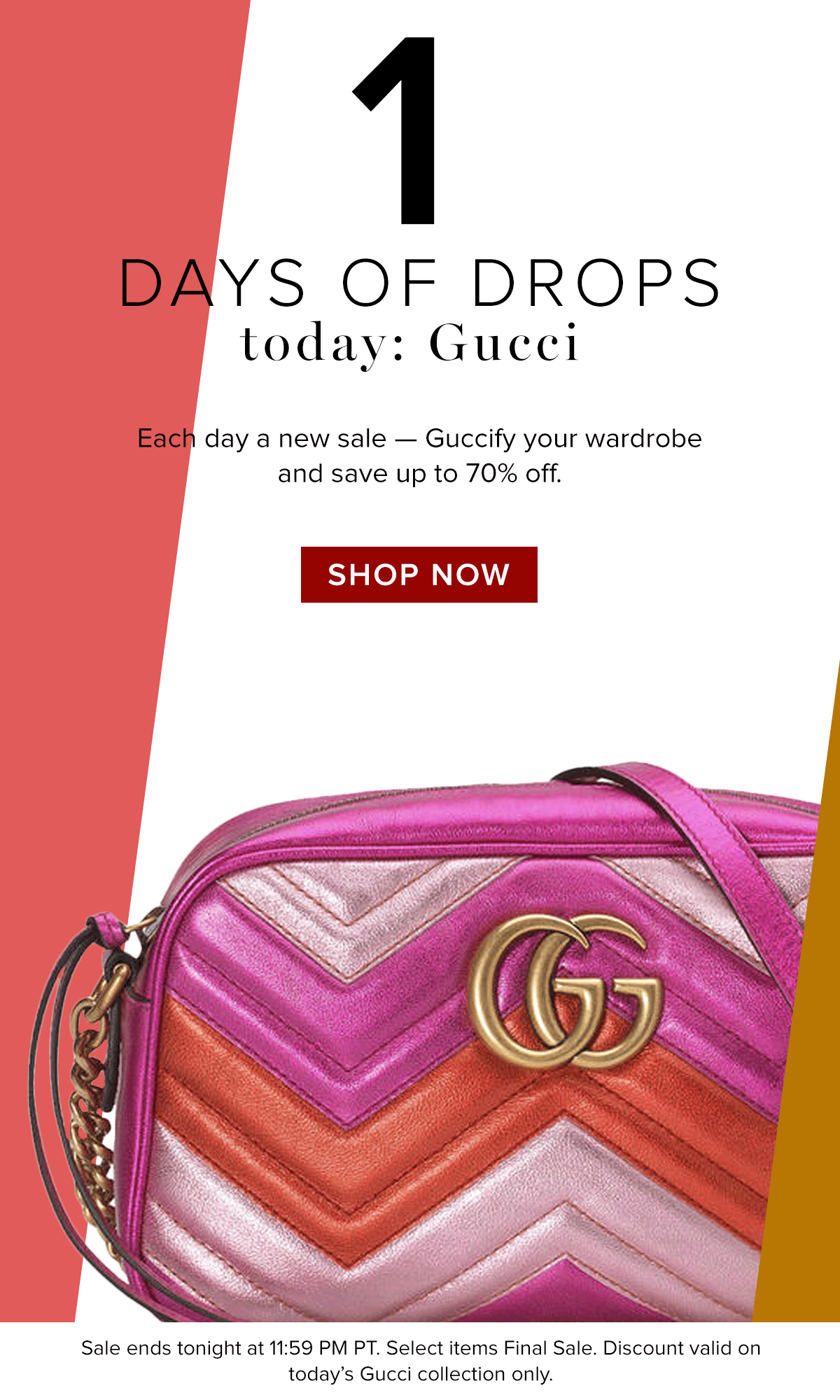 Tradesy: Today-Only Gucci Sale: Up to 