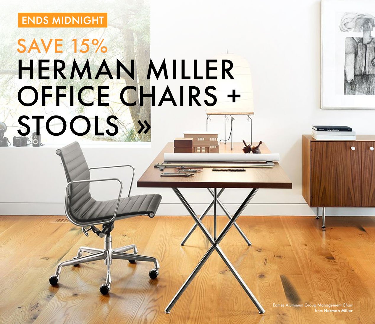 Herman Miller Office Chairs + Stools.