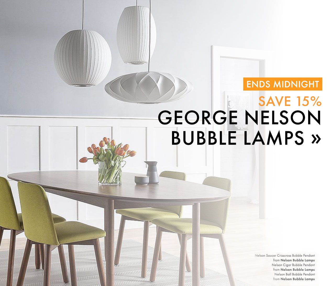 George Nelson Bubble Lamps.