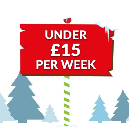 Under £15 per week