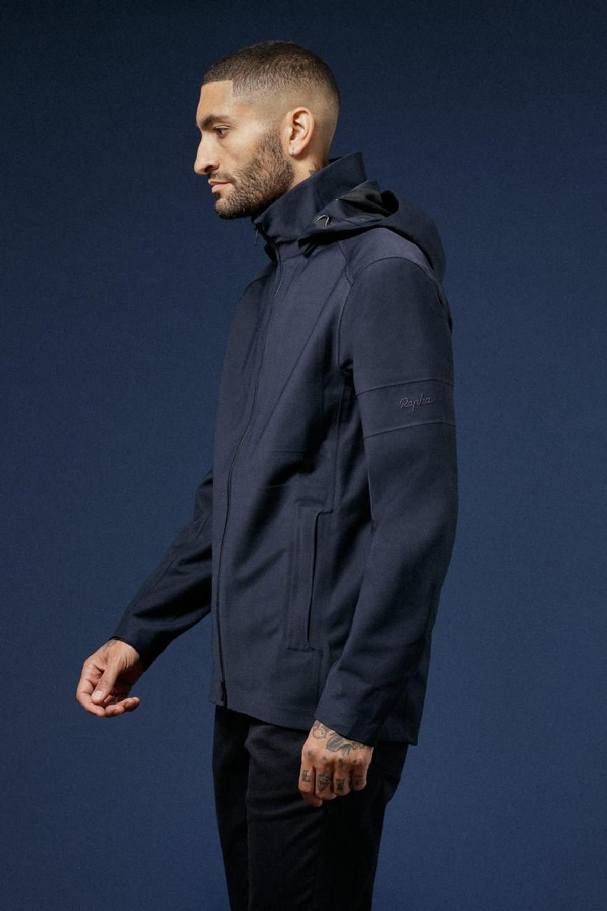 rapha windproof wool jacket