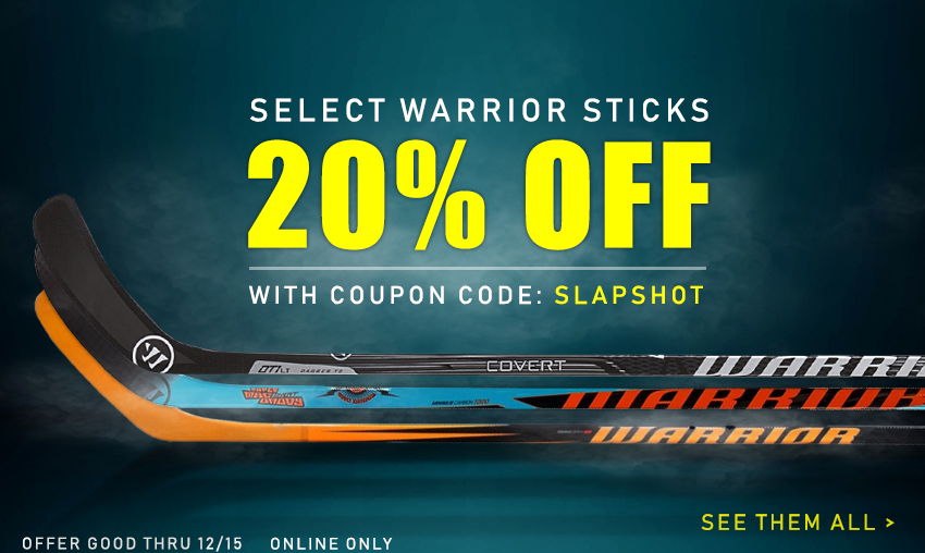 Bauer and Warrior Hockey Sticks - Roller Auctions