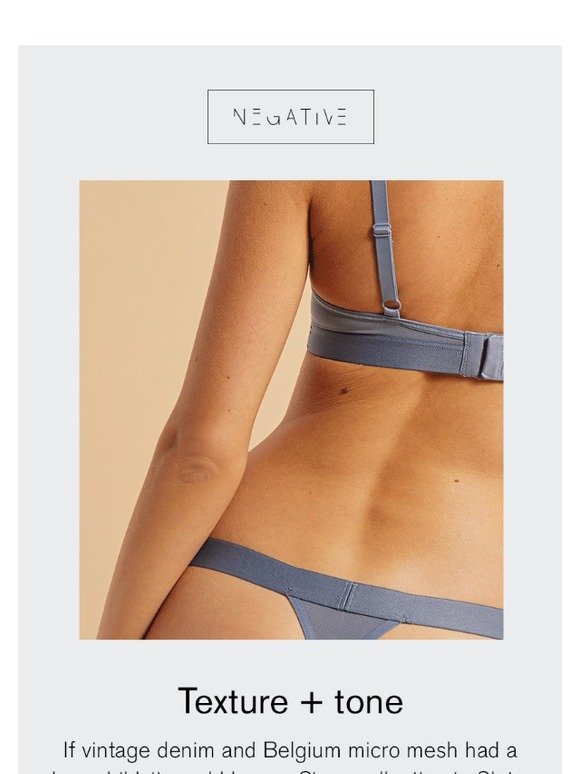 Negative Underwear ONE MORE FOR GOOD MEASURE Milled