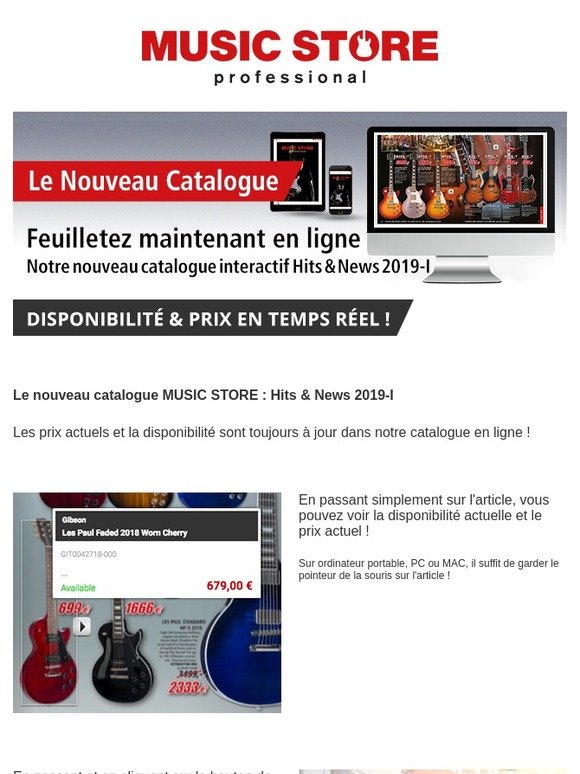 Nouveau catalogue MUSIC STORE interactif !