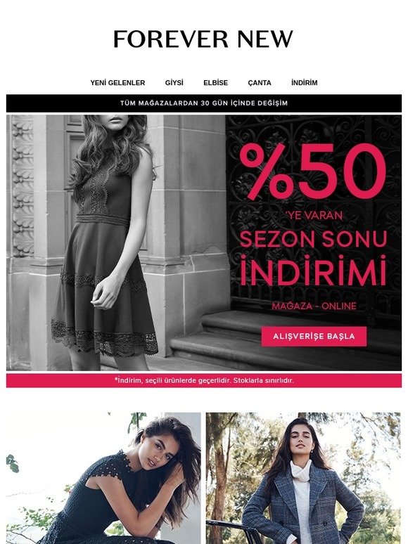 %50'ye Varan İndirim Devam Ediyor