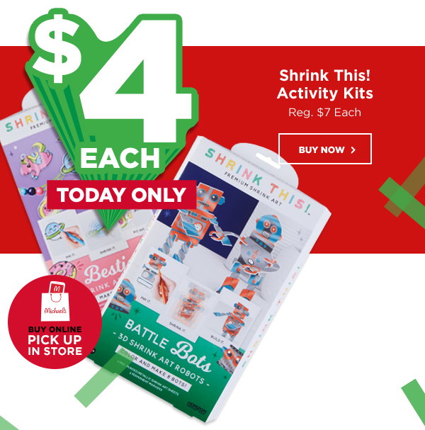 Shrink This Activity Kits