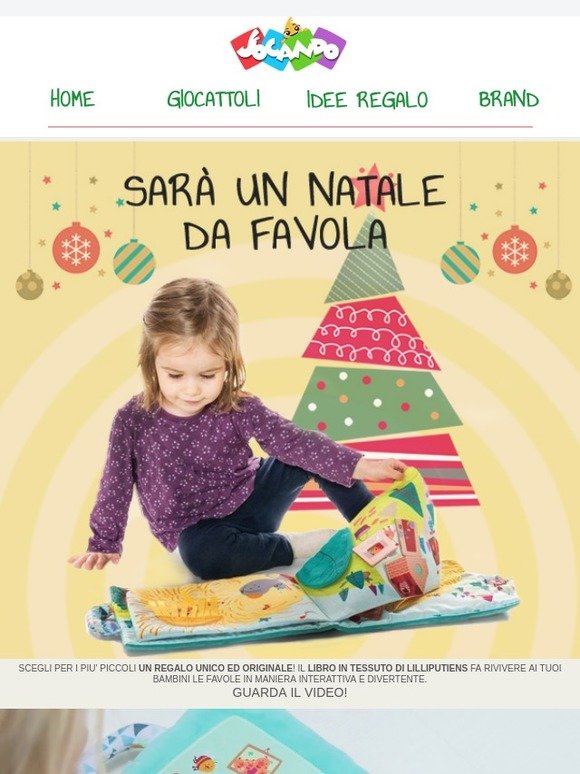 🎅🎄Sarà un Natale da favola con Lilliputiens!🎄🎁 ScegIi i regali originali per i più piccoli