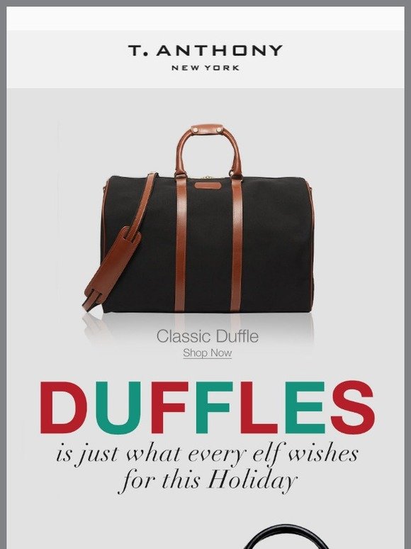 t anthony duffle