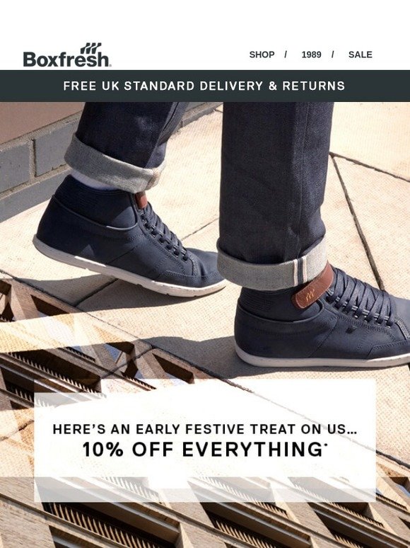 Christmas is coming, here's your exclusive 10% off
