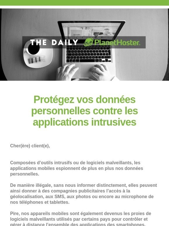 Protégez vos données personnelles des applications mobiles intrusives