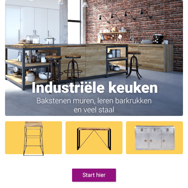 kleinhandel schoonmaken Niet doen VidaXL NL: Unieke industriële keuken | Milled