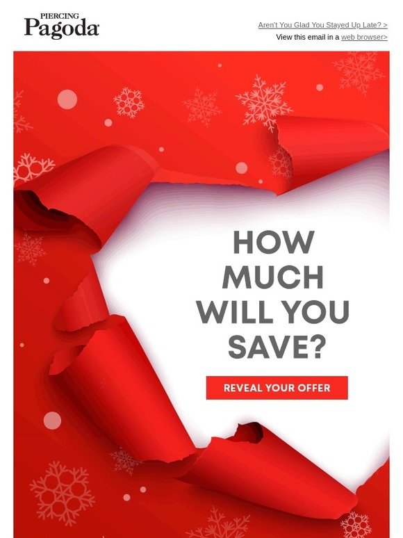 Piercing Pagoda Mystery Overnight Sale Tonight! Milled