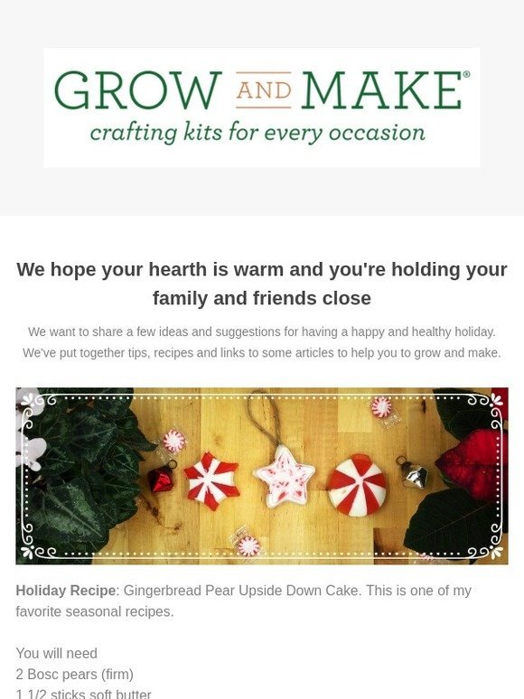 DIY Your Holidays from Grow and Make