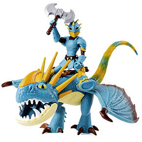Dragons 3 - Drachen mit Wikinger, Astrid & Stormfly