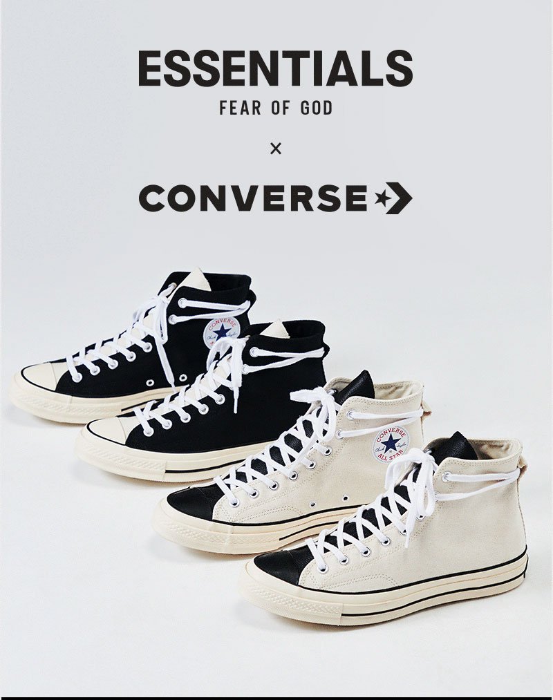 NEW FOG x Converse Shoes Are Here 