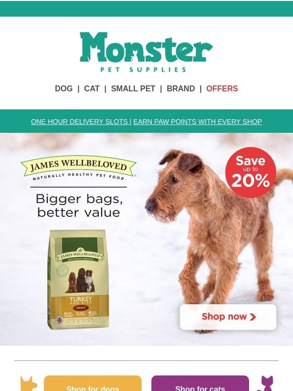 monster pet supplies discount