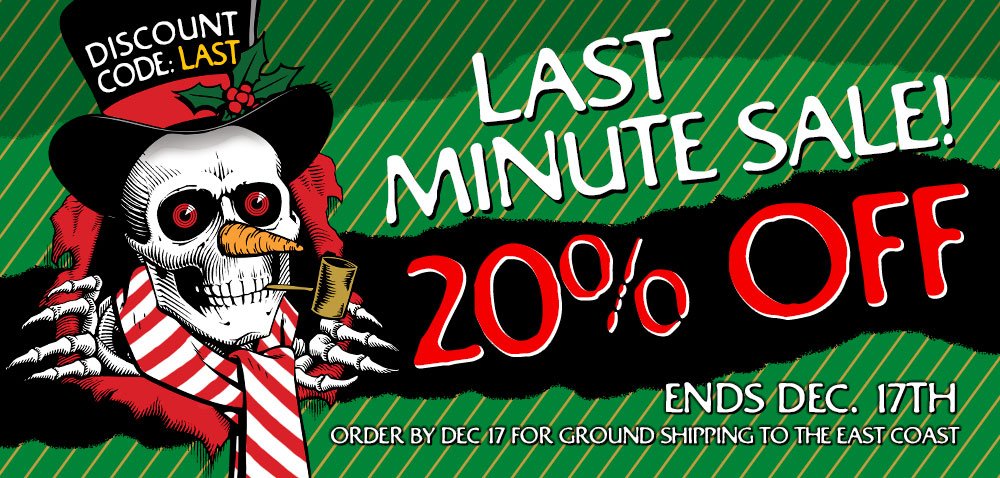20% Off Site Wide - Last Minute Sale!
