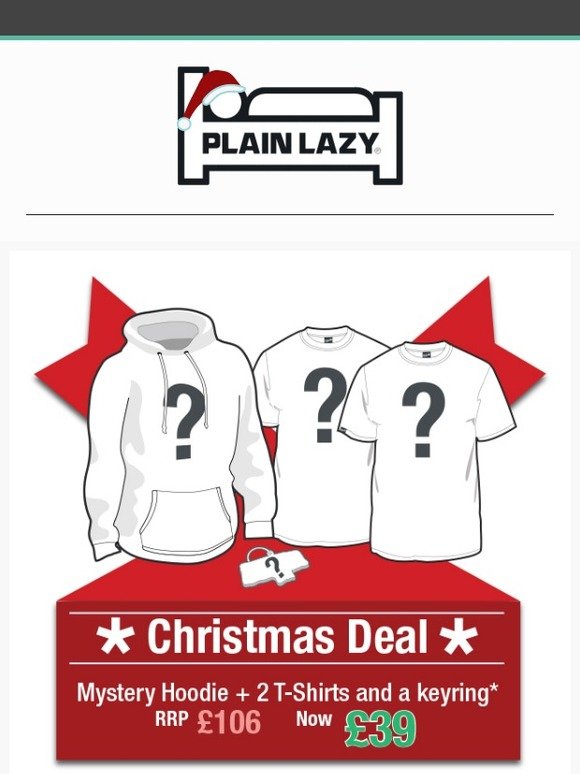 Plain Lazy Christmas Mystery Bundle Plus Up To 65% Off Sale!