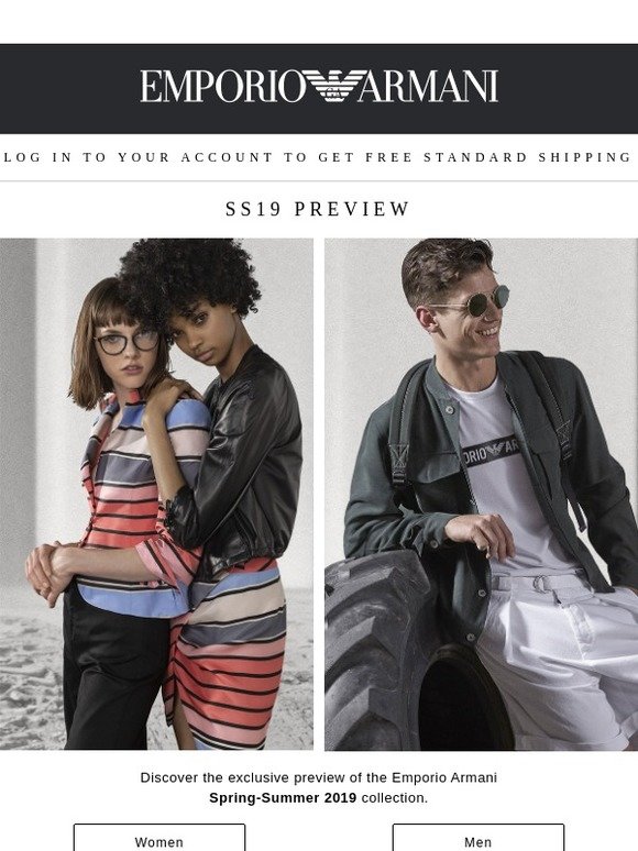 armani exchange ss19