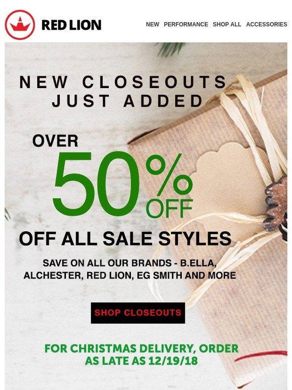 Jingle your way to savings with 50% off!