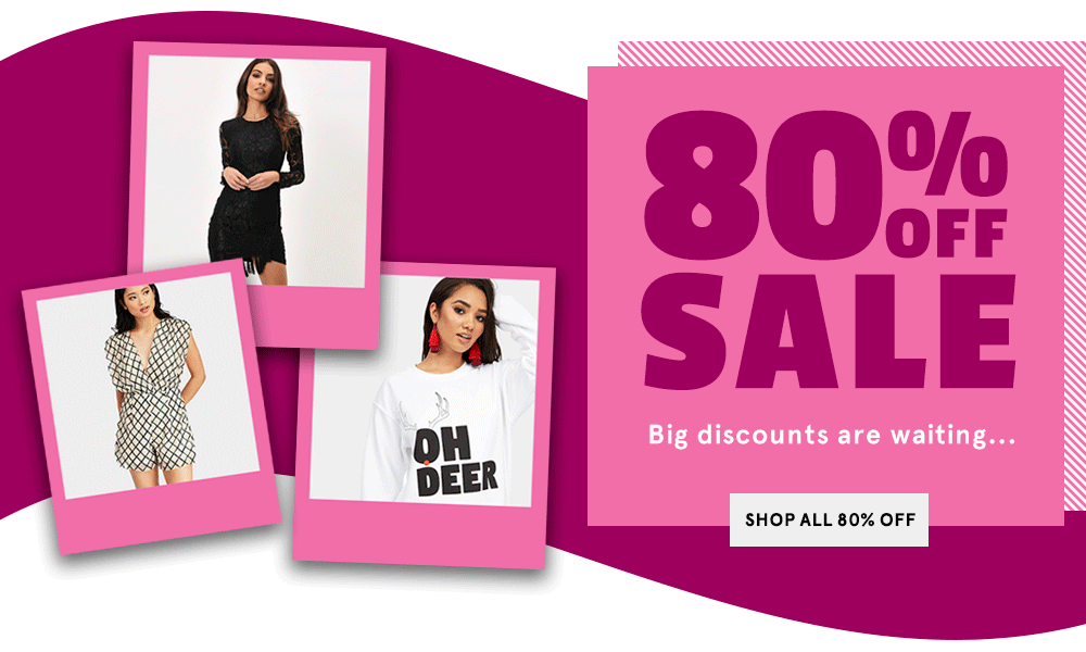 80% Off Sale