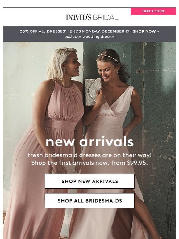 You've got to see this: NEW for bridesmaids