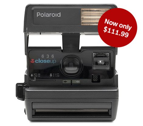 Polaroid 600 Camera - One Step Close Up