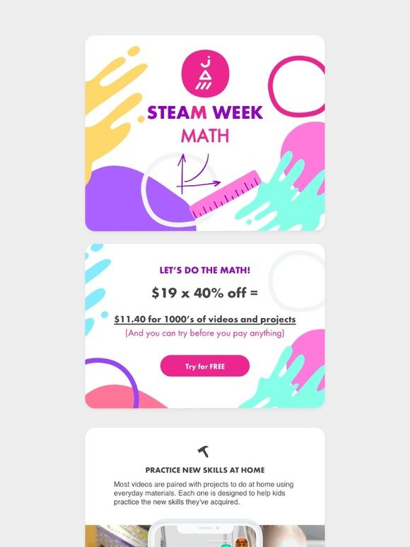 What does the "M" stand for in STEAM?