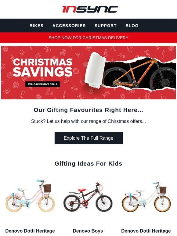 Christmas Deals From Insync Bikes!