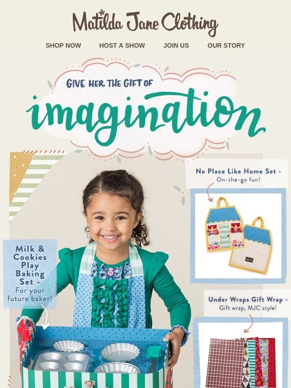 matilda jane play baking set