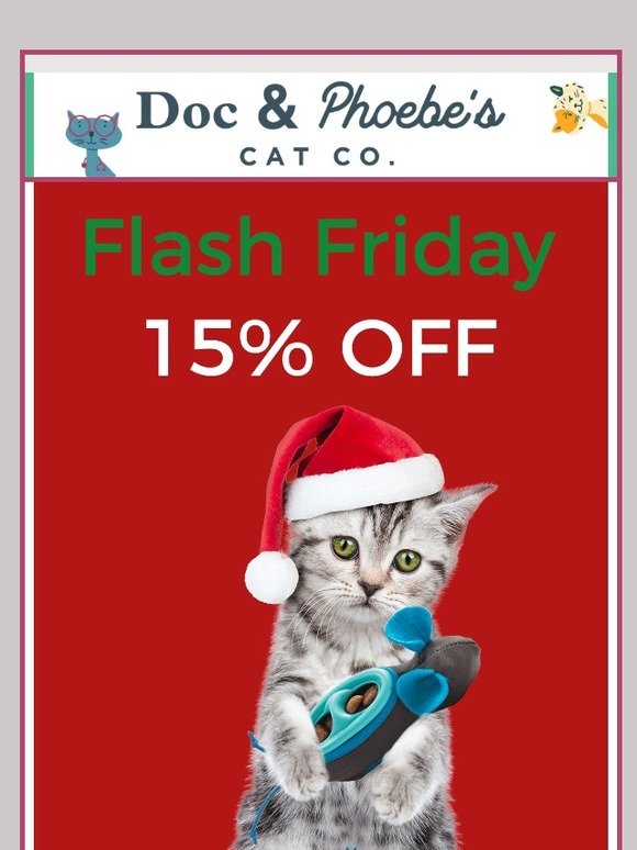 Friday Flash Sale - FLASH15