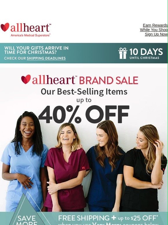 🌟 Up to 40 Off allheart Brands + Very Merry Coupons Milled
