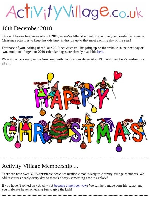Even More Christmas Activities...