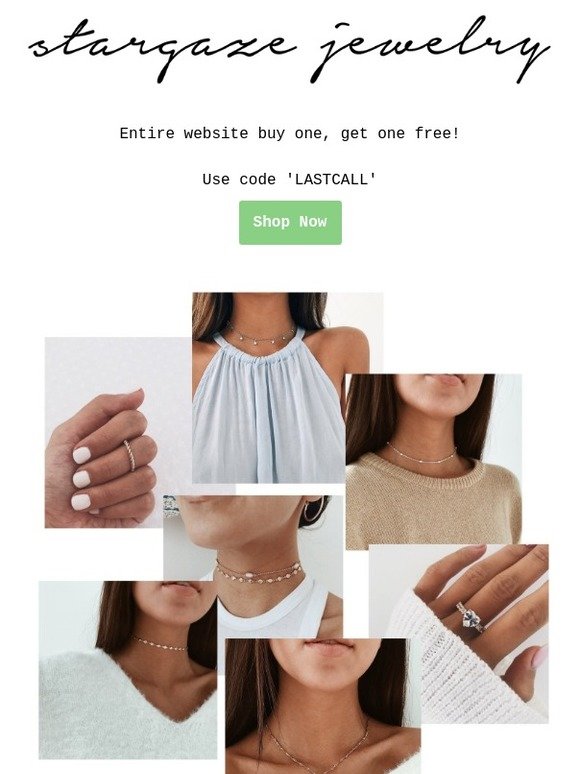 ✨ BUY ONE, GET ONE FREE ✨