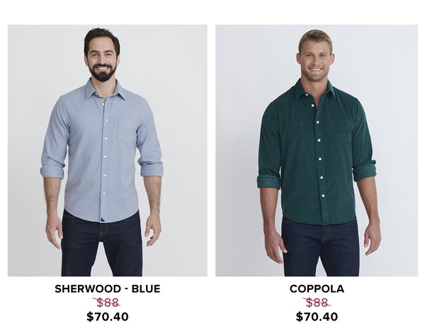 SHERWOOD - BLUE $70.40. COPPOLA $70.40.