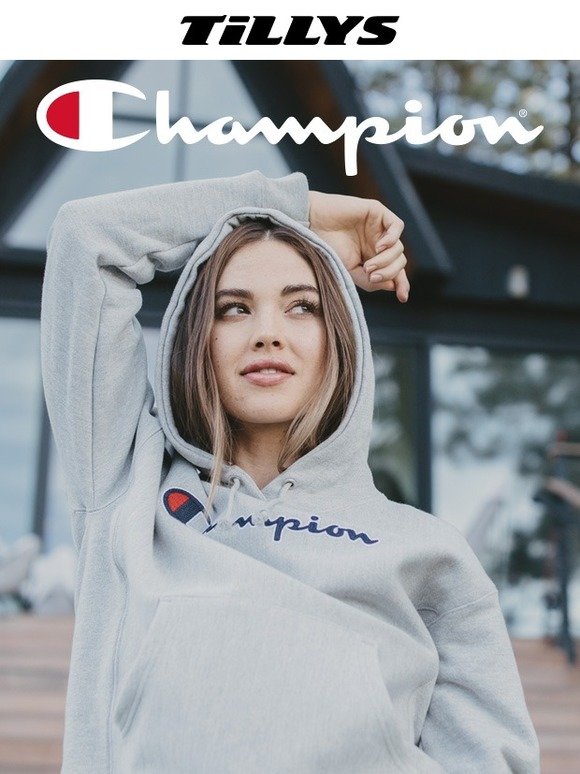 champion sweater tillys promo