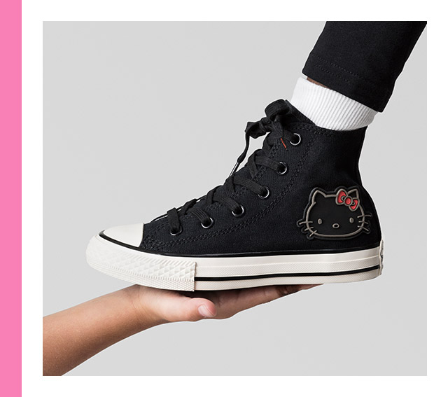 Converse x hello hot sale kitty chuck 70