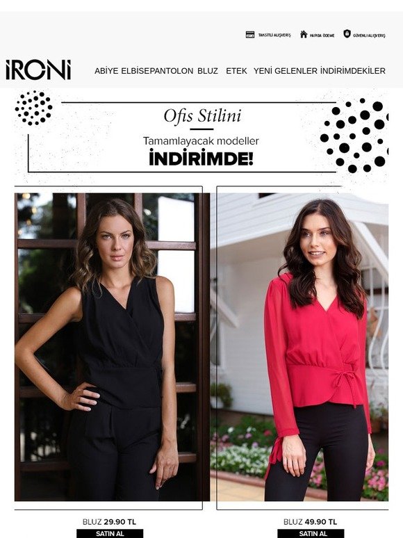 Ofis Stilinde İndirim Var!
